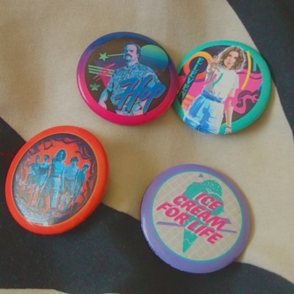 Hot Topic Other - SOLDstranger things pins